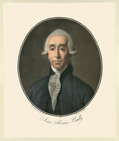 Jean Sylvain Bailly (1736-1793) French Astronomer, Mathematician, Freemason and Political Leader of the Early Part of the French Revolution by Pierre Michel Alix